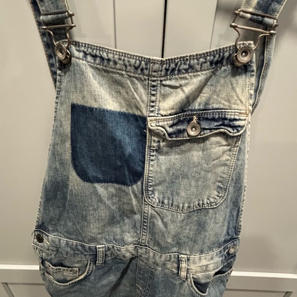 Women's Zara Trafaluc Denim Makers Overalls Size M - Picture 3 of 7